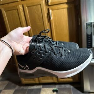 Nike Black and White Athletic Shoes